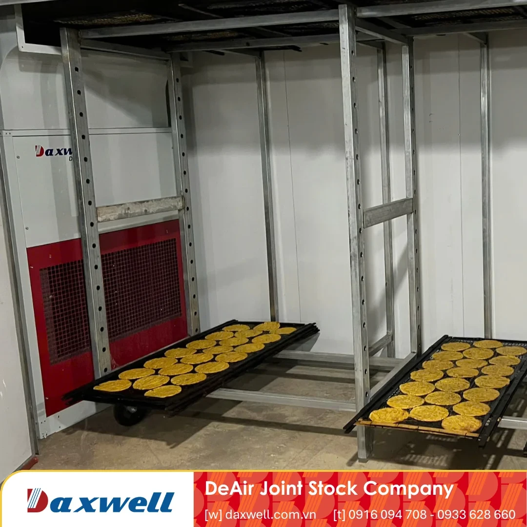 Hệ thống phòng sấy chuối dẻo