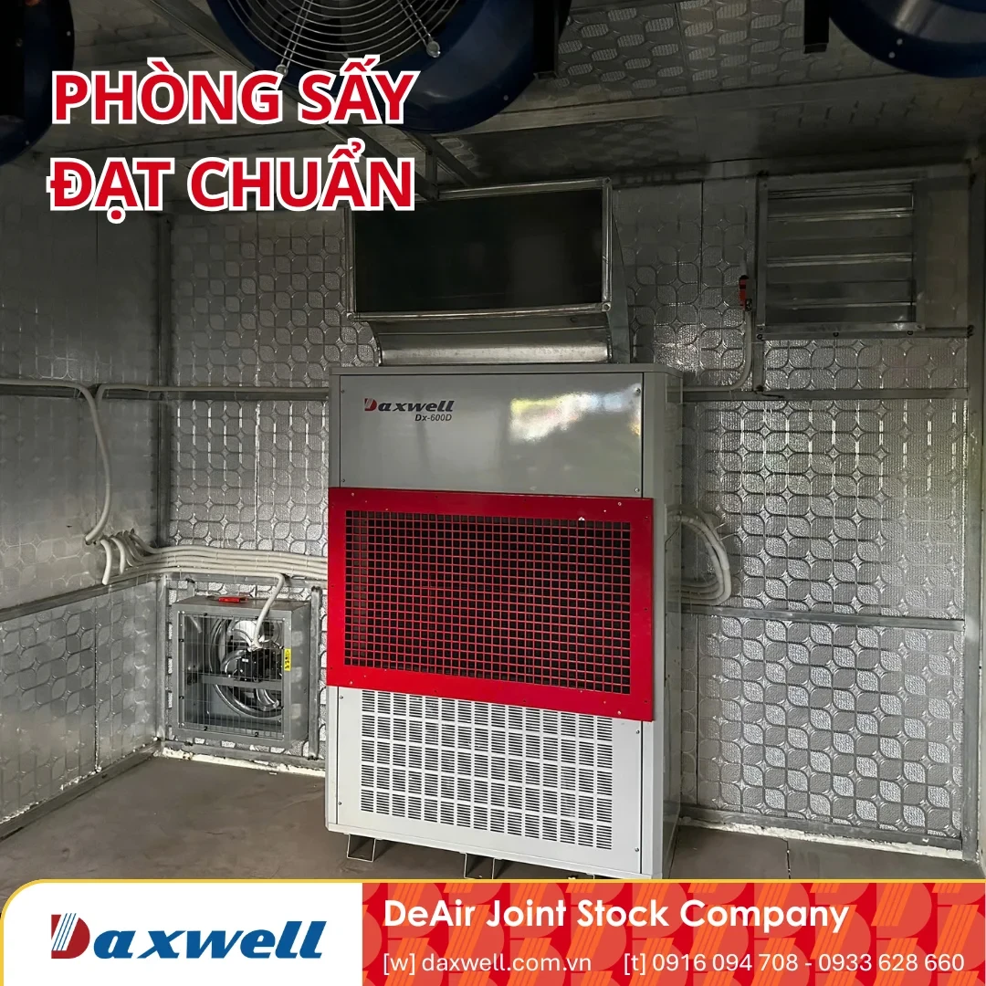 Phòng sấy Heat-pump Daxwell