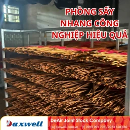 Máy Sấy Nhang Công Nghiệp Daxwell Tiết Kiệm Điện, Hiệu Quả Cao