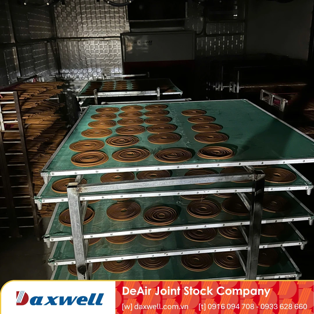 Giải pháp sấy nhang hiệu quả