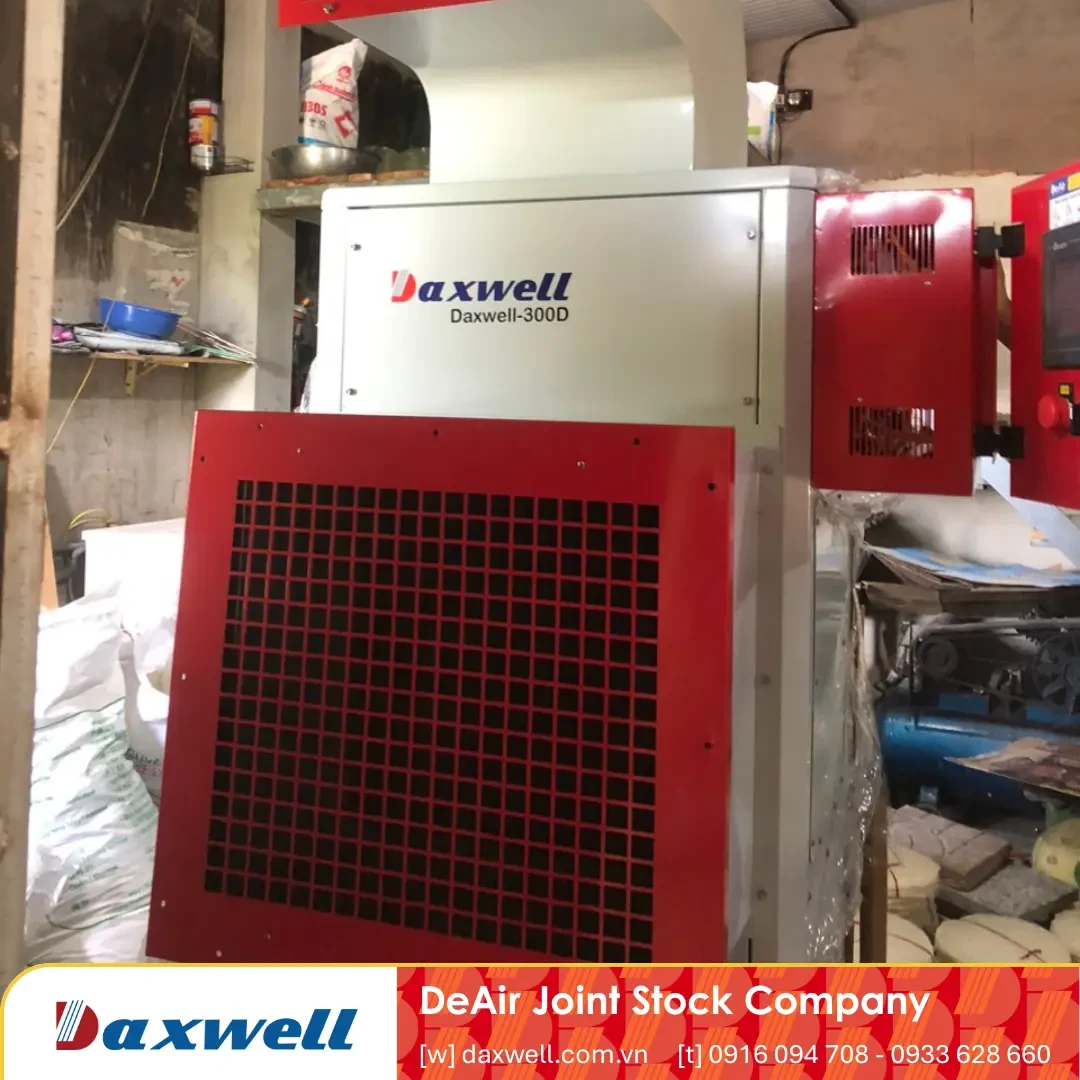Bàn giao hệ thống máy sấy bơm nhiệt Heat-pump Daxwell DX-300D đến cơ sở sản xuất bánh tráng