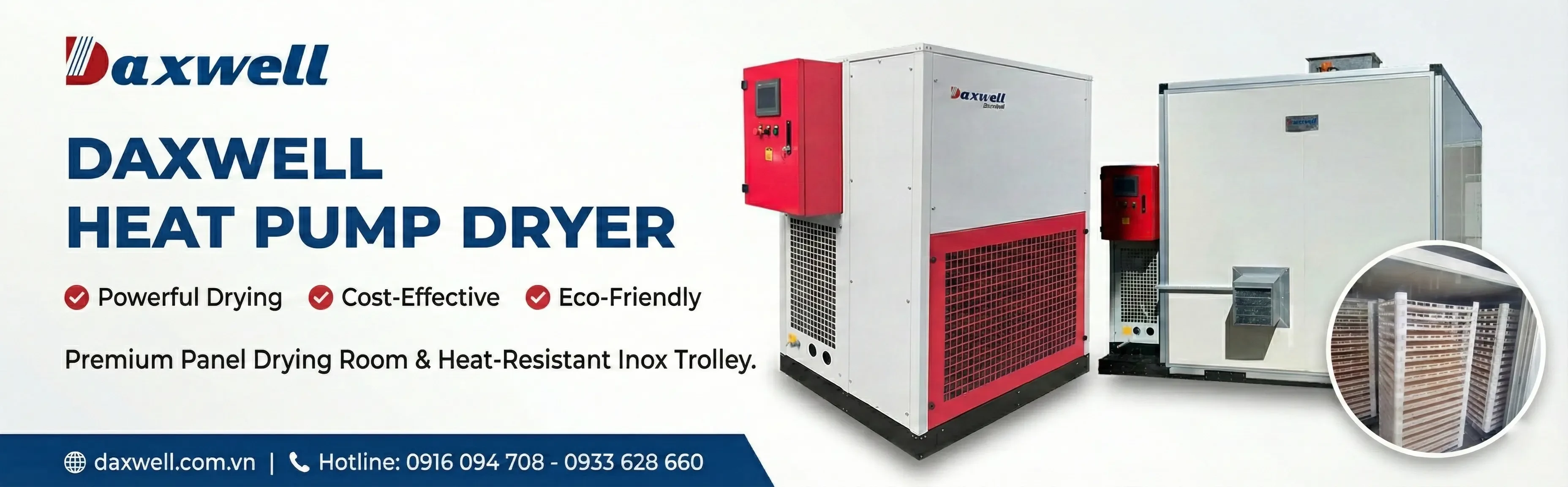 Daxwell heat-pump dryer