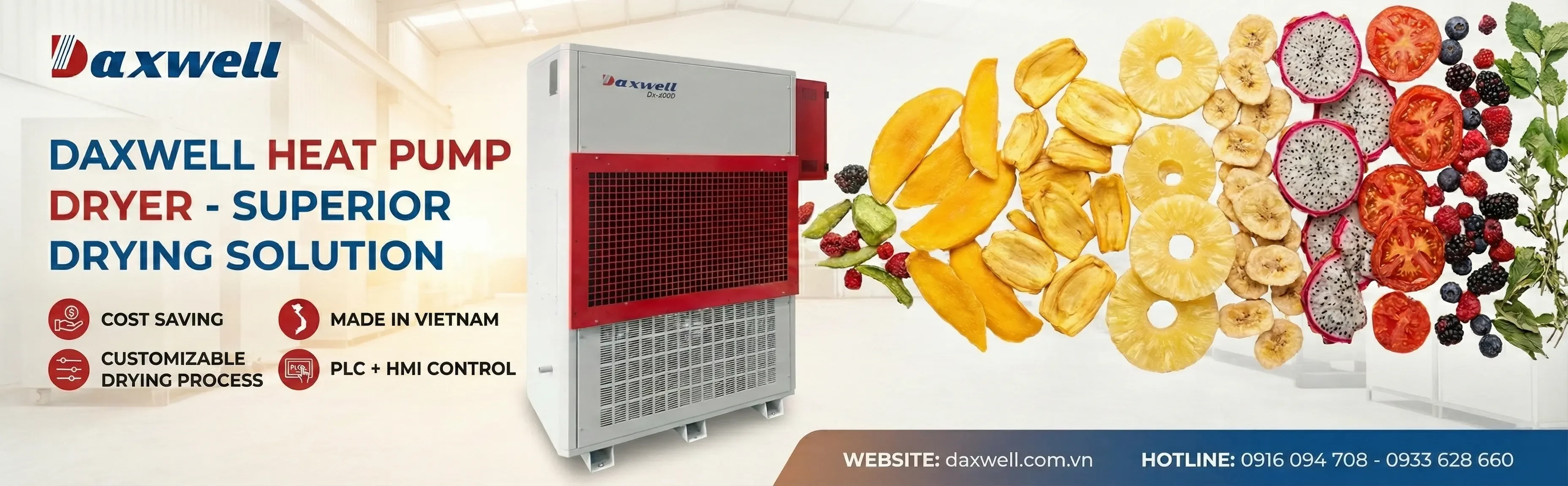 Daxwell heat-pump dryer