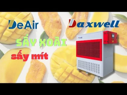 Bí Quyết Sấy Nông Sản Công Nghiệp Vừa NHANH Vừa NGON? Xem Ngay Máy Bơm Nhiệt Daxwell DX-1200D!